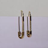 Safety Pin Earrings